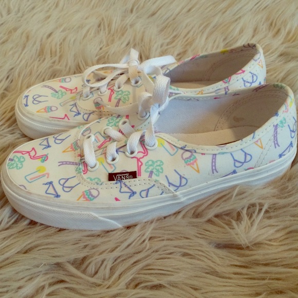 Vans Shoes | Vans Summer Print Sneakers | Poshmark